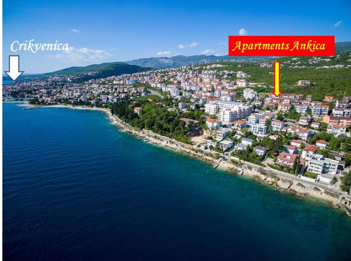 Family Apartments Ankica Crikvenica Exterior photo